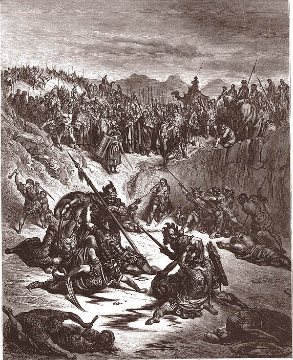 LA SFIDA TRA I SEGUACI DI DAVIDE E QUELLI DI IS-BAAL samuele II , 2,15